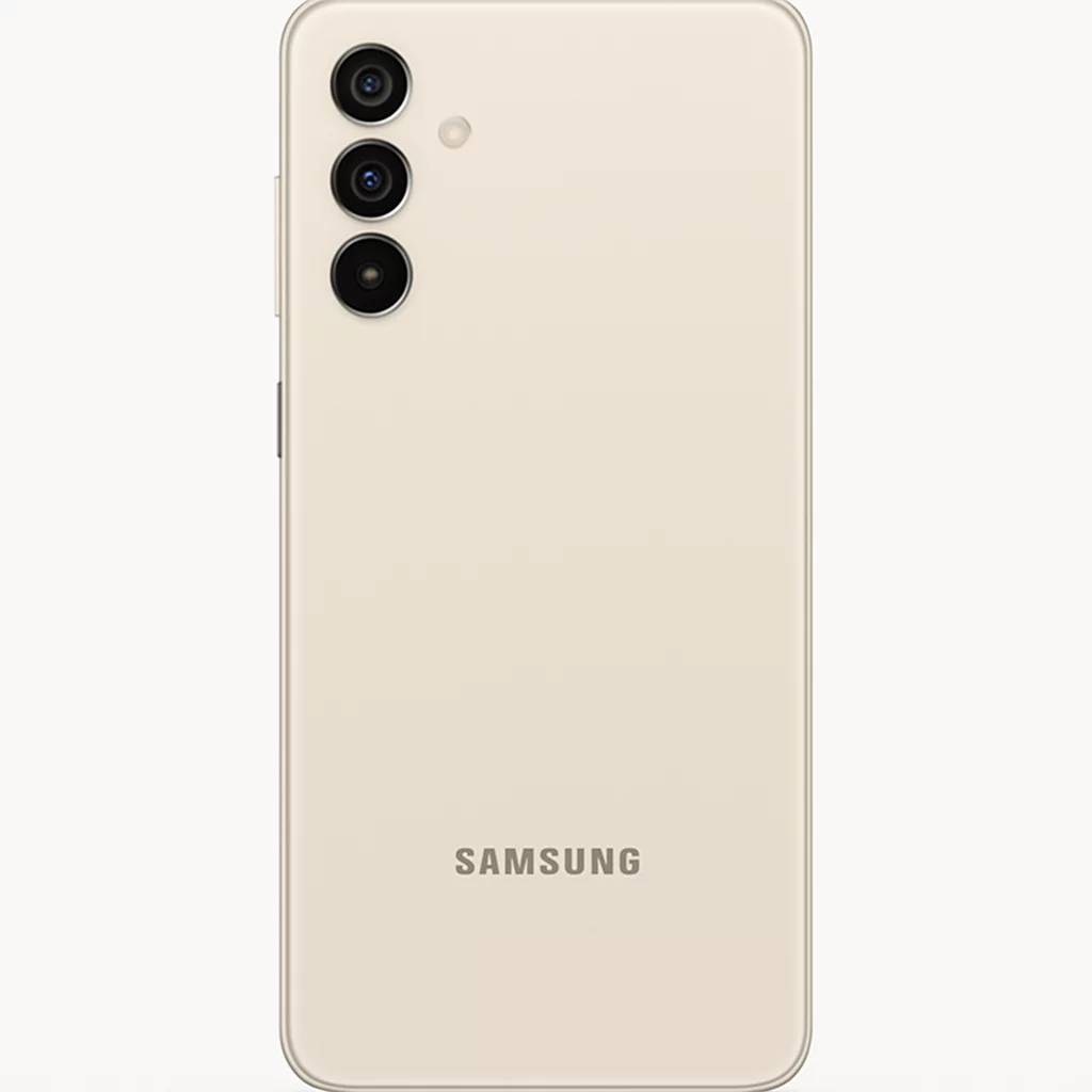 NÉO[2/5] Samsung Galaxy A37 - Vue arrière en studio montrant clairement le bloc photo, les finitions et le logo, sur fond blanc, sans ajouter d’élément absent du produit de référence.