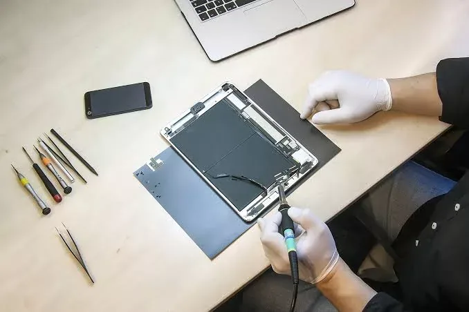 Réparation de tablette